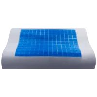 Pernă Alfabed H2O Ergonomico 9,5/ 11,5 471308 Spumă cu memorie/ 67 x 43 cm