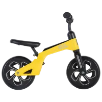 Bicicletă fără pedale Qplay Tech 10" Metal/ Yellow Black