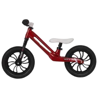 Bicicletă fără pedale Qplay Racer 10" Metal/ Red White