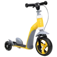 Детский трёхколёсный самокат MoMi Elios (ROBI00032) 25 кг/ Желтый