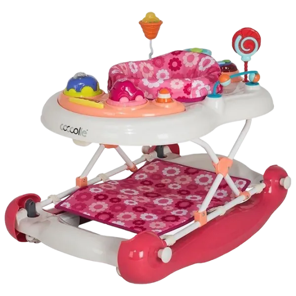 Ходунки Coccolle Inizio (337072210) Классический/ Розовый photo 1 Ходунки Coccolle Inizio (337072210) Классический/ Розовый photo 1