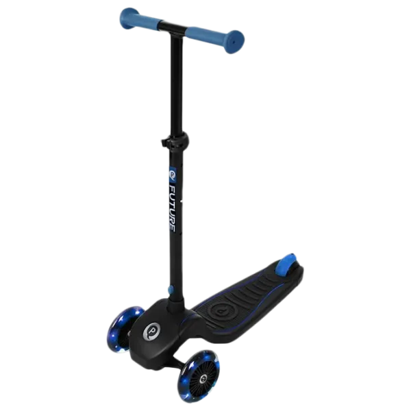 Детский трёхколёсный самокат Qplay Future (432148) 50 кг/ Синий photo 1