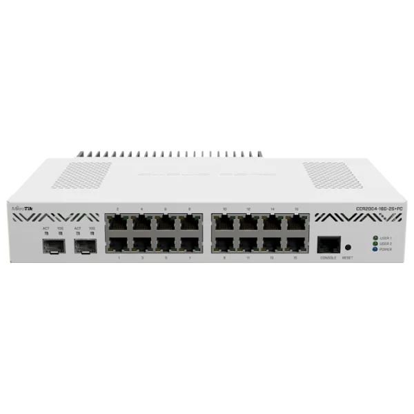 Маршрутизатор Mikrotik CCR2004-16G-2S+PC Белый photo 1