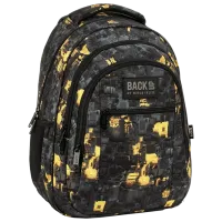 Рюкзак для детей BackUP Machine Черный Оранжевый Черный/ 26 л