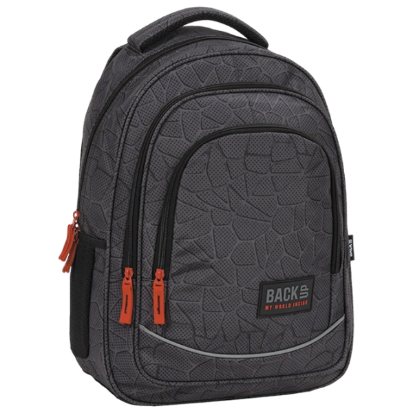Ghiozdan pentru copii BackUP Hi-Tech Gray Black Gray/ 26 l photo 1