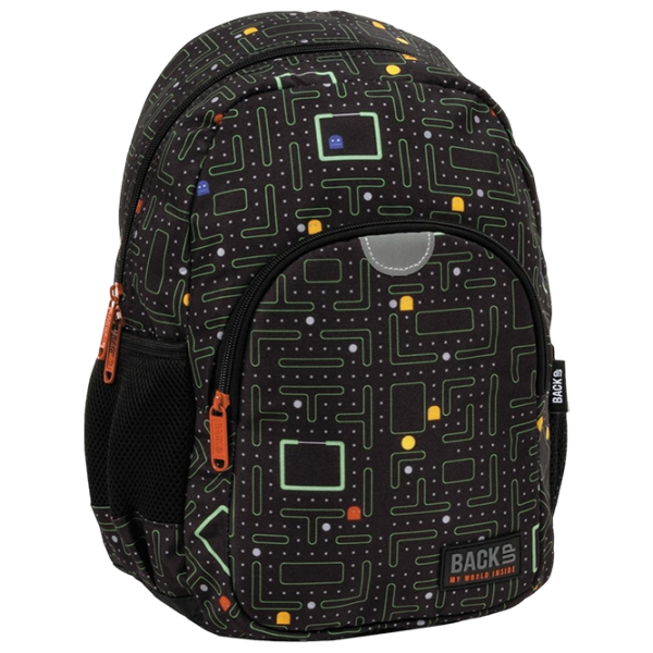 Рюкзак для детей BackUP Gamer Черный  / Зелёный Черный / 24л photo 1 Рюкзак для детей BackUP Gamer Черный  / Зелёный Черный / 24л photo 1