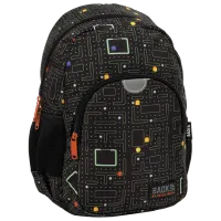 Рюкзак для детей BackUP Gamer Черный  / Зелёный Черный / 24л