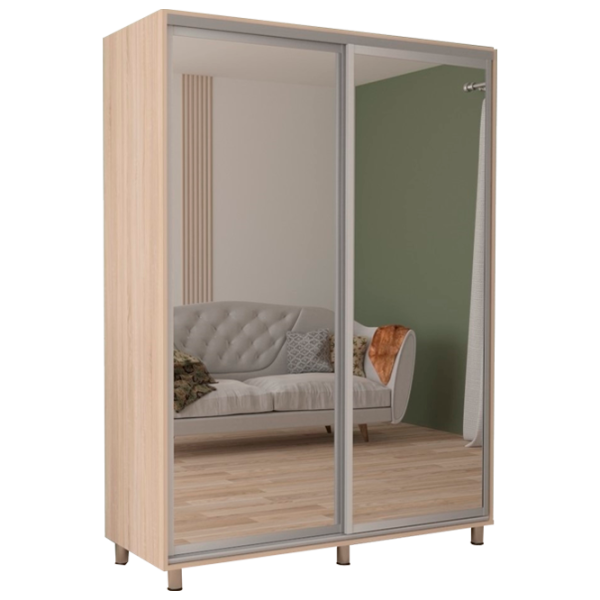 Dulap pentru haine Glisant Mobildor-Lux ARON 1100 3025 110 x 60 x 220 / PAL / Stejar Sonoma photo 1