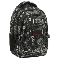 Рюкзак для детей BackUP Radar Черный Белый Черный/ 26 л