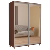 Dulap pentru haine Glisant Mobildor-Lux ARON 19000 2226 190 x 60 x 220 / PAL / Wenge magie