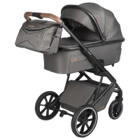 Cărucior pentru copil Coccolle Nessia 3 in 1 320065062/ Anthracite