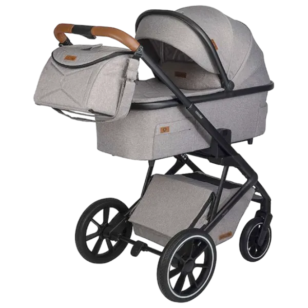 Детская коляска Coccolle Nessia 3 in 1 320065071/ Серый photo 1 Детская коляска Coccolle Nessia 3 in 1 320065071/ Серый photo 1