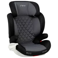 Детское автокресло MoMi Quick Fix (FOSA00006) 3 года - 10 лет/ 36 кг/ Черный