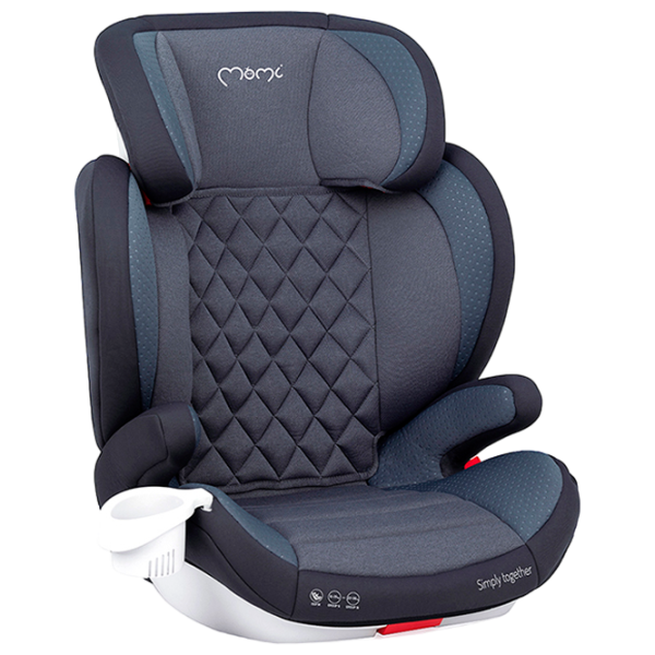Детское автокресло MoMi Quick Fix (FOSA00004) 3 года - 10 лет/ 36 кг/ Серый photo 1