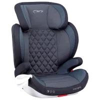 Детское автокресло MoMi Quick Fix (FOSA00004) 3 года - 10 лет/ 36 кг/ Серый