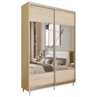 Dulap pentru haine Glisant Mobildor-Lux ARON S 1400 K1 3025 140 x 60 x 220 / PAL / Stejar Sonoma