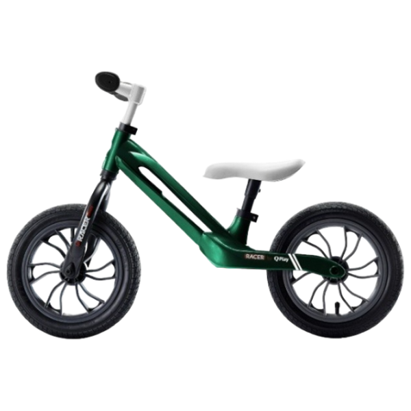Беговел Qplay Racer 10" Металл/ Зелёный Белый photo 1 Беговел Qplay Racer 10" Металл/ Зелёный Белый photo 1