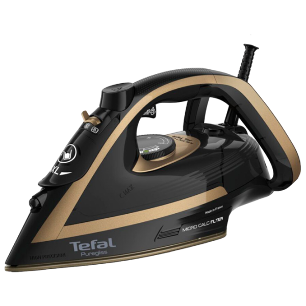 Утюг Tefal FV8064E0 Классический/ 3000 Вт/ Черный photo 1
