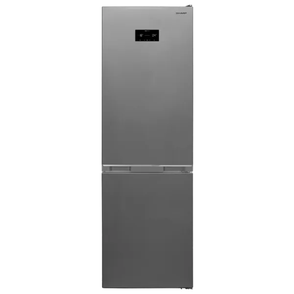Холодильник SHARP SJ-BA10DHXLF-EU с нижней морозильной камерой 331 л / 186 cm / Нержавеющая сталь photo 1