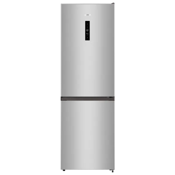 Frigider Gorenje NRK6192AS4 cu congelator jos 304 l / 186 cm / Silver photo 1