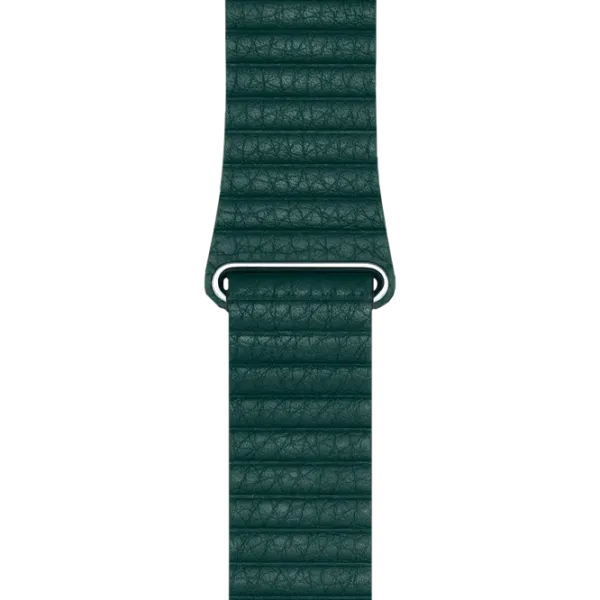 Curelușă Apple Watch Elegant Loop Piele/ 38, 40 mm/ Green Forest photo 1
