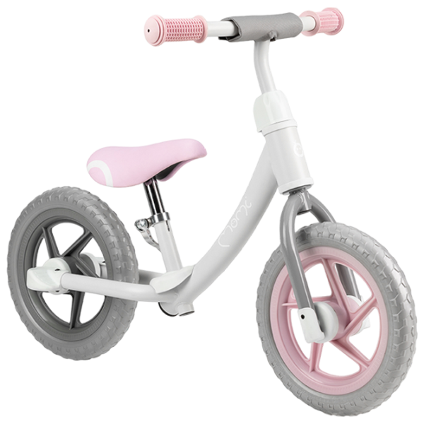 Велосипед MoMi ROSS 12" Сталь/ Розовый Белый photo 1
