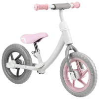 Bicicletă MoMi ROSS 12" Oțel/ Pink White