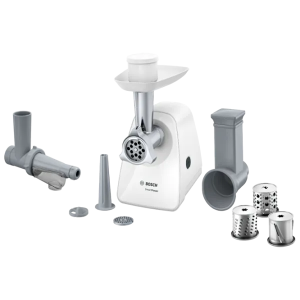 Mașină de tocat carne Bosch MFW2517 1500 W/ 1.7 kg/ min/ White photo 1