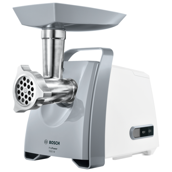 Мясорубка Bosch MFW66020 1800 Вт/ 3 кг/ мин/ Белый photo 1