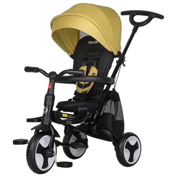 Трицикл Coccolle Spectra Plus 25 кг/ Желтый photo 1 Трицикл Coccolle Spectra Plus 25 кг/ Желтый photo 1