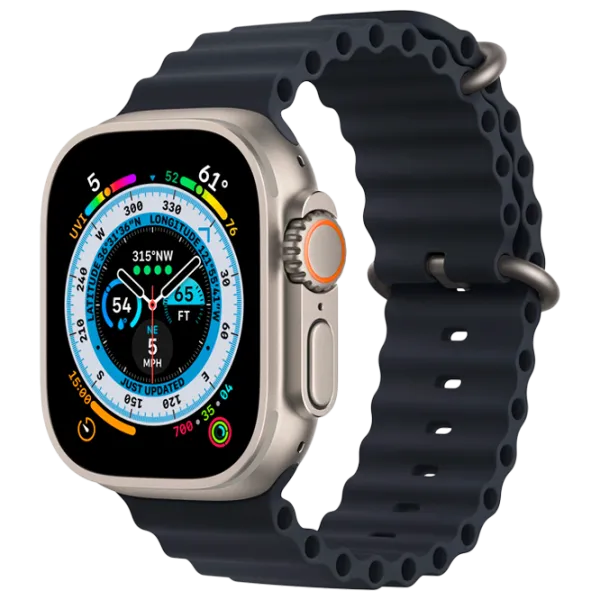 Умные часы Apple Watch Ultra 1.92"/ 49 мм/ Титан - Синий/ MQET3 photo 1