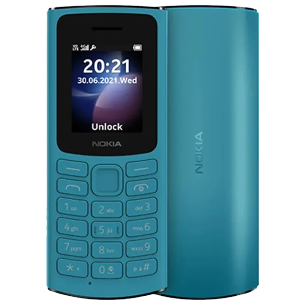 Nokia 105 (2023) Blue / Dual SIM photo 1