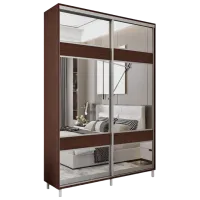 Гардероб Раздвижной Mobildor-Lux ARON S 1100 K3 2226 110 x 60см x 220 / ЛДСП / Венге