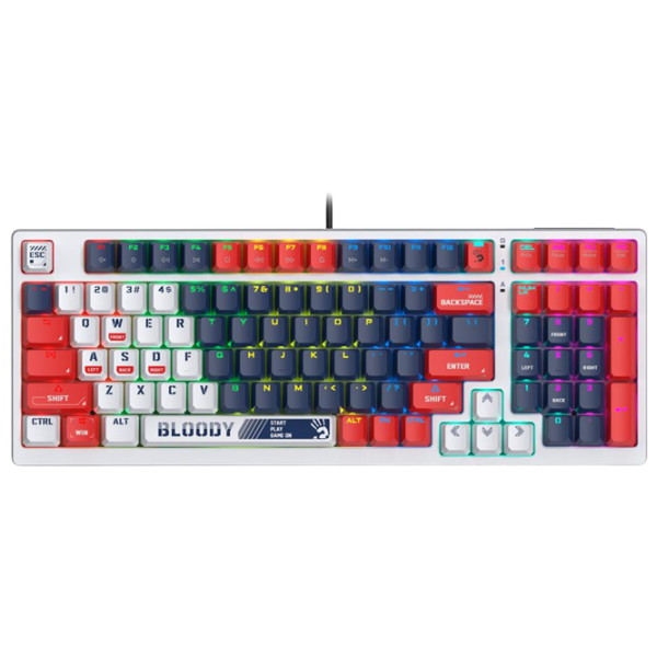 Клавиатура A4Tech S98 Sports Проводная/ Темно-синий photo 1