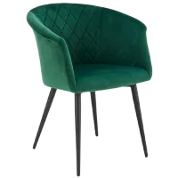 Scaun de bucătărie Halmar K421 Stofă/ Green