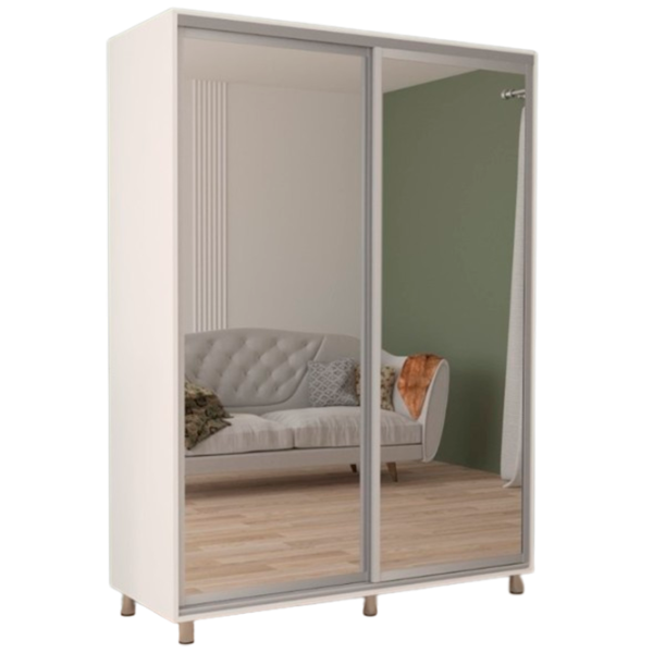 Dulap cupe Mobildor-Lux ARON S 1700 K3 8681 170 x 60 x 220 / LPAL / Alb briliant photo 1 Dulap cupe Mobildor-Lux ARON S 1700 K3 8681 170 x 60 x 220 / LPAL / Alb briliant photo 1