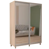 Dulap cupe Mobildor-Lux ARON S 1500 K3 3025 150 x 60 x 220 / LPAL / Stejar Sonoma