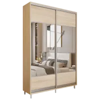 Гардероб Раздвижной Mobildor-Lux ARON 1400 K1 3025 140 x 60см x 220 / ЛДСП / Дуб Сонома