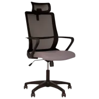 Fotoliu de birou Nowy Styl Fly HB GT PL64 OH5 C-11 Țesătură membranică, plasă/ Black Gray