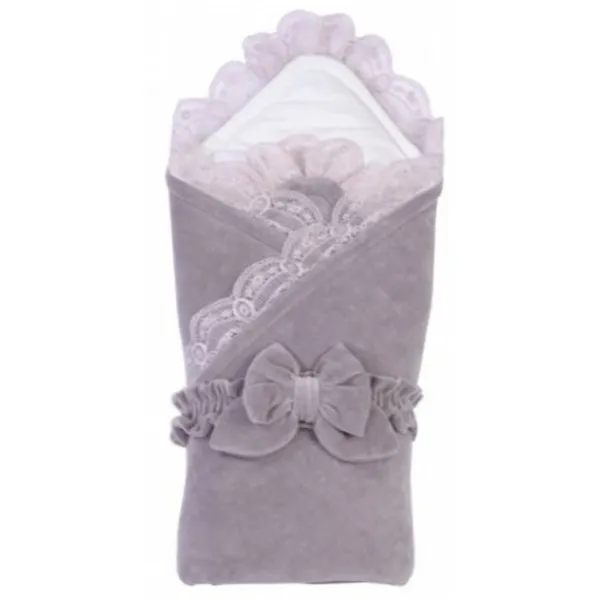 Plic pentru bebeluși Veres Velour lace 2600000098151 Velur, fibră siliconată/ pentru băieți photo 1