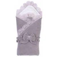 Plic pentru bebeluși Veres Velour lace 2600000098151 Velur, fibră siliconată/ pentru băieți