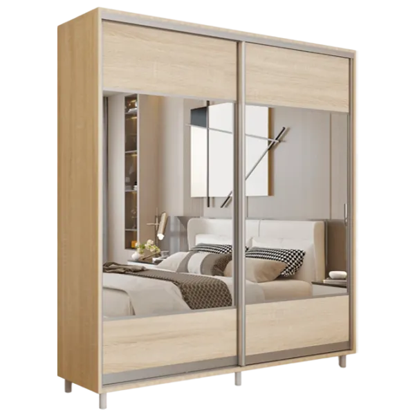Гардероб Раздвижной Mobildor-Lux ARON 2300 K1 3025 230 x 60см x 220 / ЛДСП / Дуб Сонома photo 1 Гардероб Раздвижной Mobildor-Lux ARON 2300 K1 3025 230 x 60см x 220 / ЛДСП / Дуб Сонома photo 1