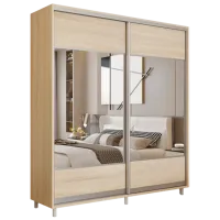 Dulap pentru haine Glisant Mobildor-Lux ARON 2300 K1 3025 230 x 60 x 220 / PAL / Stejar Sonoma