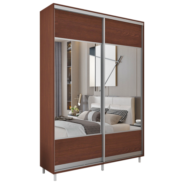 Гардероб Раздвижной Mobildor-Lux ARON 1400 K1 2226 140 x 60см x 220 / ЛДСП / Венге photo 1 Гардероб Раздвижной Mobildor-Lux ARON 1400 K1 2226 140 x 60см x 220 / ЛДСП / Венге photo 1