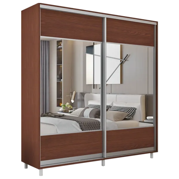 Гардероб Раздвижной Mobildor-Lux ARON 2300 K1 2226 230 x 60см x 220 / ЛДСП / Венге photo 1 Гардероб Раздвижной Mobildor-Lux ARON 2300 K1 2226 230 x 60см x 220 / ЛДСП / Венге photo 1