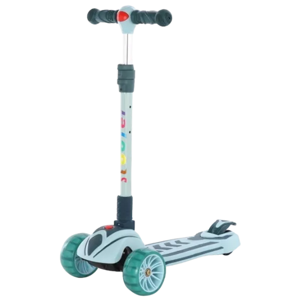 Детский трёхколёсный самокат 4Play Stability (642993) Зелёный photo 1 Детский трёхколёсный самокат 4Play Stability (642993) Зелёный photo 1