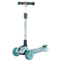 Детский трёхколёсный самокат 4Play Stability (642993) Зелёный