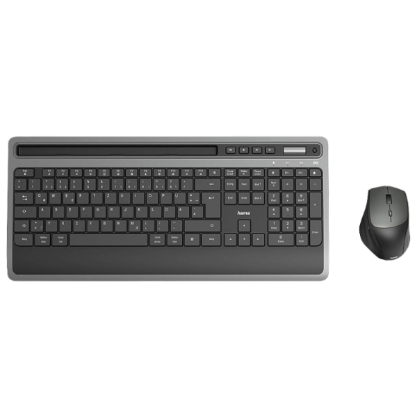 Tastatura & Mouse Hama KMW-600 Fără fir/ Black photo 1