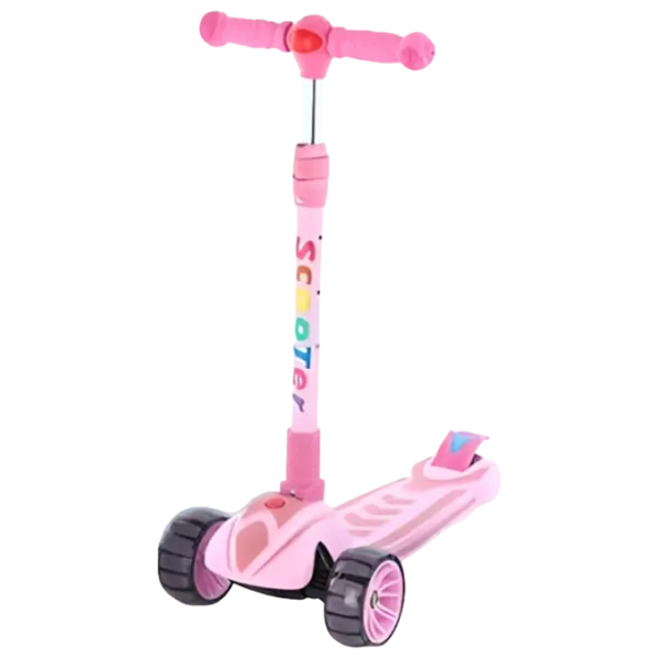 Детский трёхколёсный самокат 4Play Stability (642990) Розовый photo 1 Детский трёхколёсный самокат 4Play Stability (642990) Розовый photo 1