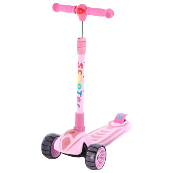 Детский трёхколёсный самокат 4Play Stability (642990) Розовый photo 1 Детский трёхколёсный самокат 4Play Stability (642990) Розовый photo 1